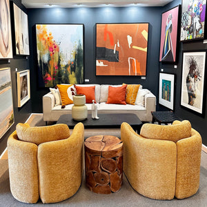 Occasional Chair (34043-ging), End Table (IT8413)