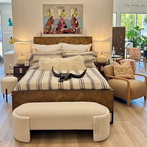Bed (5398Q), Bench (34017), Original Art