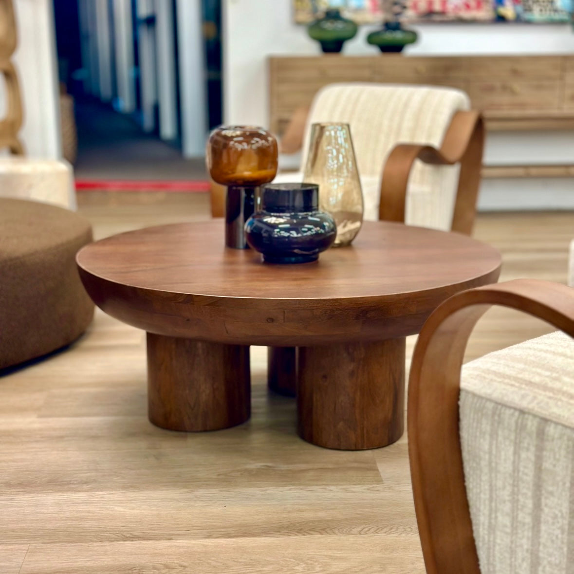 Coffee table (75028-brwn)