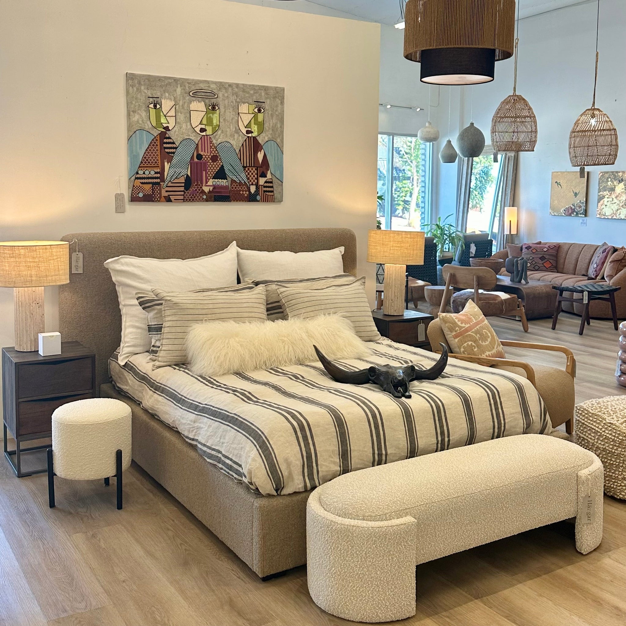 Bed (79039Q-caml), Original Art